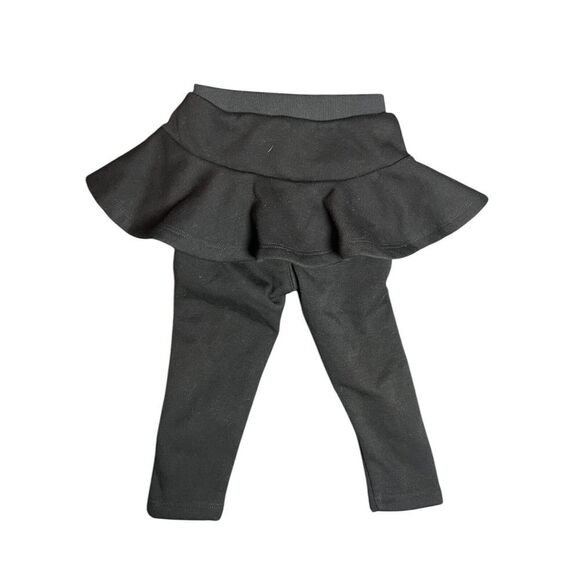 Alex + Nova Black Sabrina Plush‎ Skirt Fleece Lined Leggings Winter Wear Size 2T - Picture 5 of 7